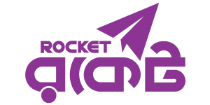 Rocket logo.