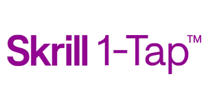 Skrill 1-tap logo.