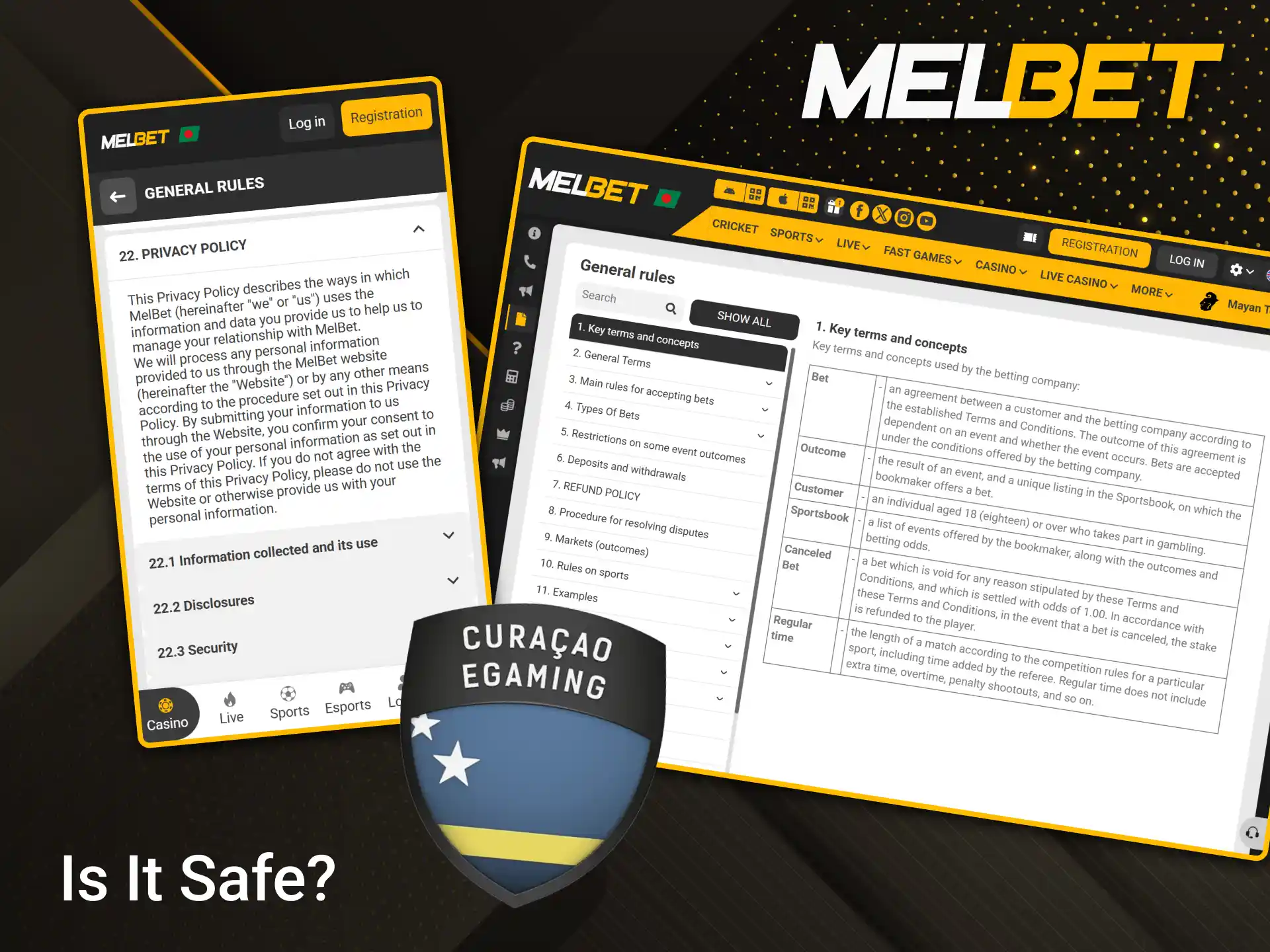 Melbet protects user data in accordance with clear privacy rules.